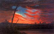 Frederic Edwin Church Our Banner in the Sky Spain oil painting artist